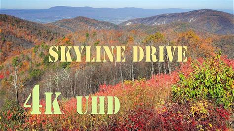 Skyline Drive Shenandoah National Park 4k Uhd Youtube