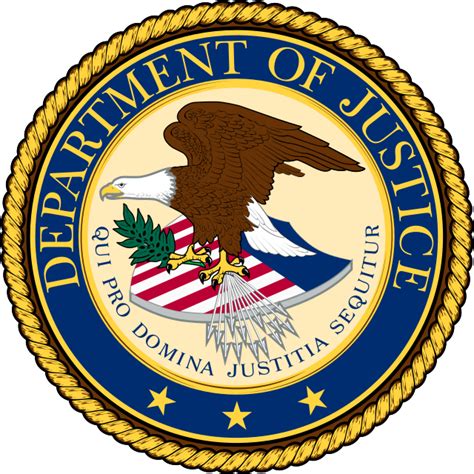 File Seal Of The United States Department Of Justice Svg Wikimedia Commons