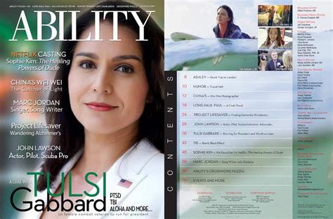 Tulsi Gabbard Issue Ability Magazine