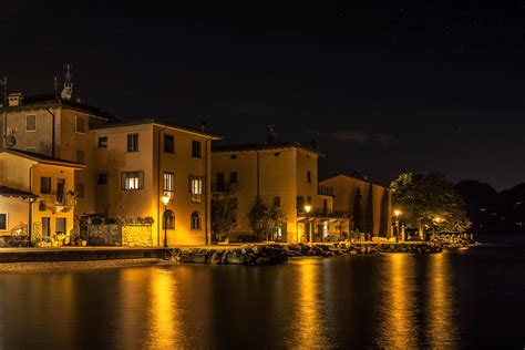 827632 Camogli Liguria Italy Houses Rivers Bridges Night Street