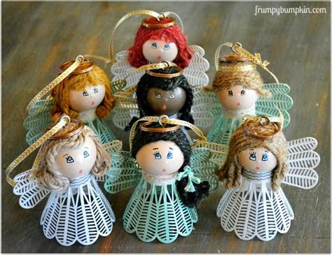 6 Diy Christmas Angel Ornaments & Decorations  diy Thought