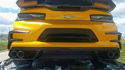 This Is What The Rear Of The Bumblebee Camaro From Transformers 5 Looks