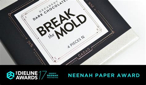 The Dieline Awards 2017 Break The Mold Limited Edition Chocolates