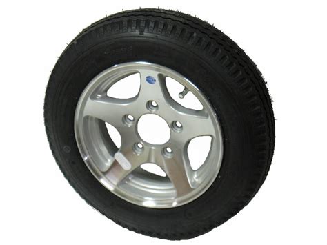 Tire ply rating 4 ply / load range b. 4.80 X 12" Alloy Tire & Wheel