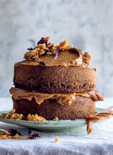 Chocolate Cake With Caramel And Almond Brittle Woolworths Taste