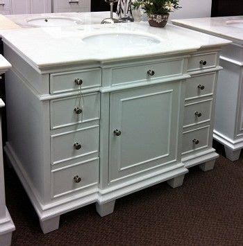 D bath vanity in white with natural marble vanity top in white. 42 inch bathroom vanity without top | home bathroom ...