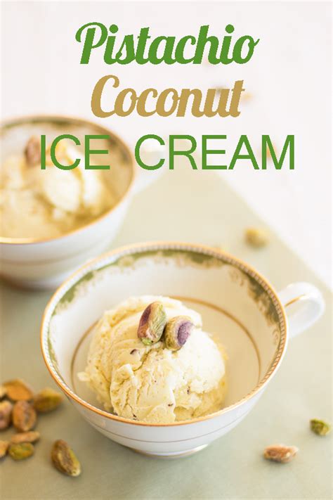 We all know how much cats love ice cream, pudding, and almost all other dairy products. Pistachio Coconut Ice Cream - Love From The Oven