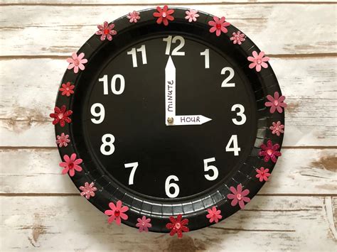 Affordable and search from millions of royalty free images, photos and vectors. Paper Plate Clock Craft for Kids