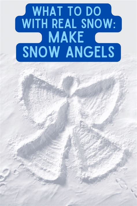 What To Make With Real Snow For Winter Kids Activities Creative Snow