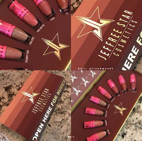 Jeffree Star Cosmetics Velour Liquid Lipstick Mini Nudes Bundle Vol My Xxx Hot Girl