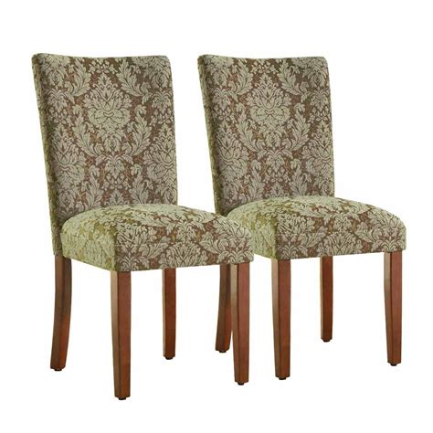 Damask Dining Room Chair Chair Pads And Cushions