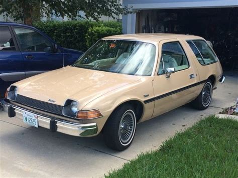 Hopefully this original 1978 amc pacer d/l wagon will bring mostly good comments. 1977 AMC Pacer Wagon, tan, white interior, low miles, dual ...
