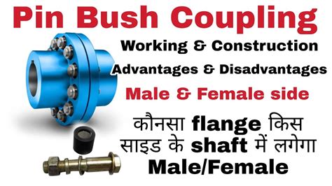 Pin Bush Coupling Flexible Pin Bush Coupling Construction And Working