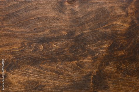 Dark Stained Plywood Wooden Texture Stock Photo Adobe Stock