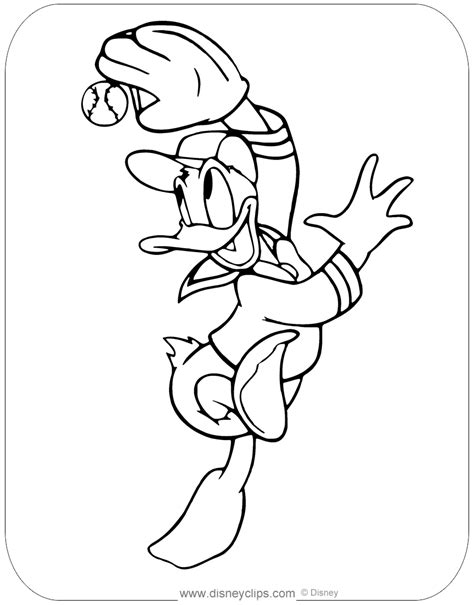 Donald Duck Coloring Pages Pdf