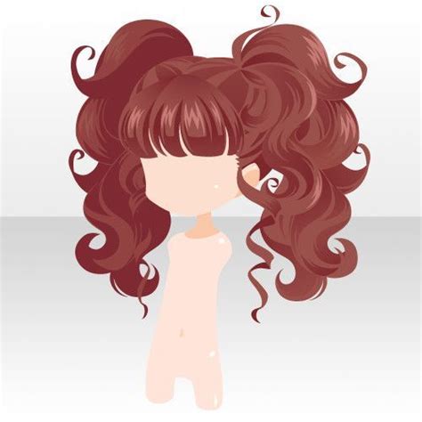 Maybe you would like to learn more about one of these? Image result for cocoppa play pigtail | Chibi hair, Anime hair, Curly hair drawing