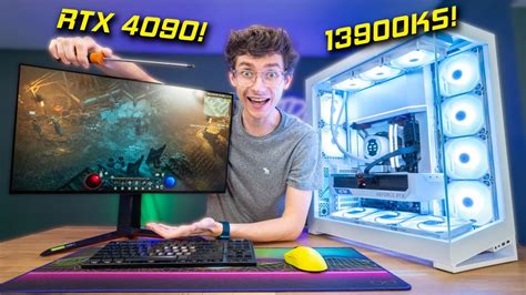 The Most Powerful Gaming Pc You Can Build 😮 Rtx 4090 Intel 13900ks