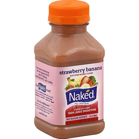 Naked 100 Juice Smoothie Strawberry Banana Caseys Foods