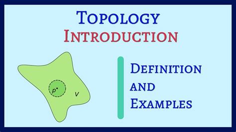 Topological Space Definition Of Topology Examples Youtube