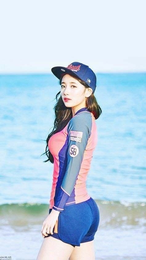 Suzy Bae Miss A Kpop Korean Asian Model Idol Artist Swim Suit 한국 소녀 여성 운동복 사진