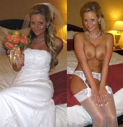 Beautiful Bride On Her Wedding Night
