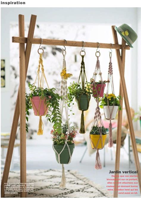 Marie Claire Idées June 2016 Hanging Planters Indoor