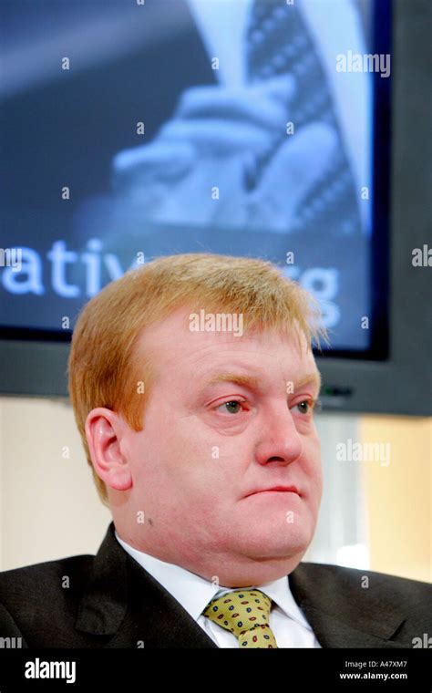 Charles Kennedy Former Lib Dem Leader During General Election Campaign