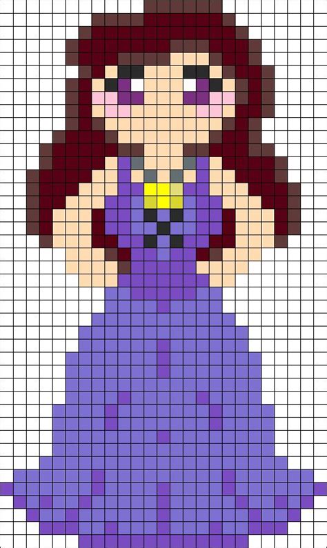 Disney Princess Pixel Art