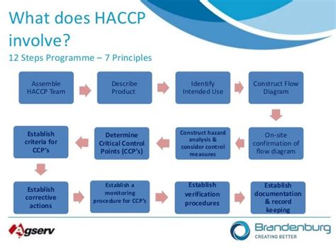 What Does Haccp Involve 12 Steps Programme 7 Principles Assemble
