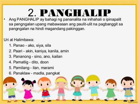 Bahagi Ng Pananalita Chart Panghalip Ano Ang Panghalip Halimbawa Ng