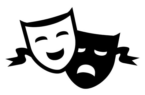 Drama Mask Theatre Png Png All Png All