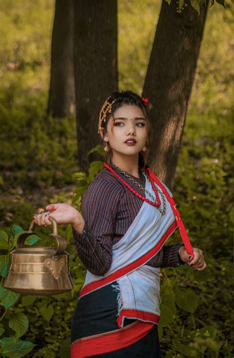 Nepali Culture Nepal Clothing Comfy Trendy Outfits Newari Dress Culture