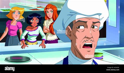 Totally Spies Le Film From Left Clover Alex Sam Jerry 2009 ©mars Distributioncourtesy