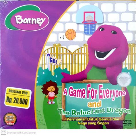 Jual Barney A Game For Everyone And The Reluctant Dragon Vcd Original