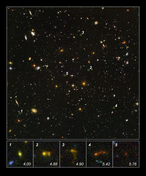 Esa The Hubble Ultra Deep Field