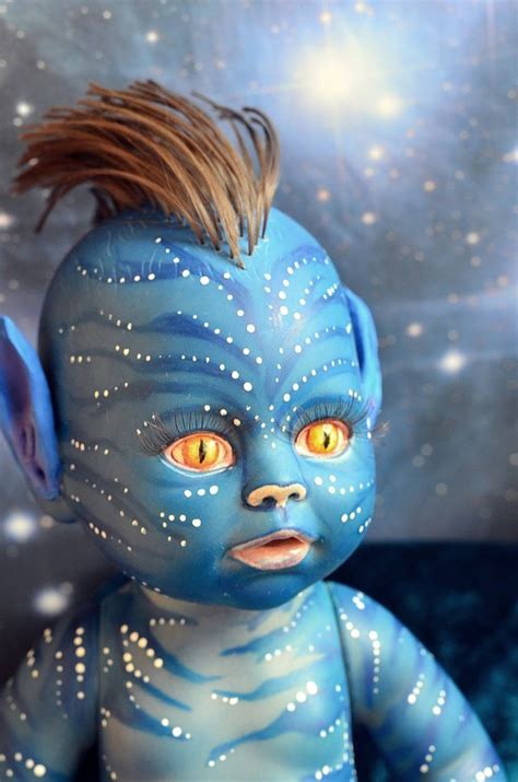 Baby Avatar Doll Repaint Avatar Custom Doll Navi Type Avatar Baby