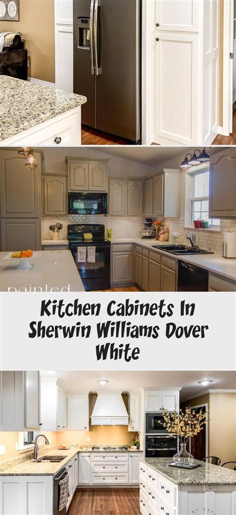 Unless you've been living under a rock, you'll know that white is majorly in when it comes to home painting trends. Kitchen Cabinets In Sherwin Williams Dover White | Sherwin ...
