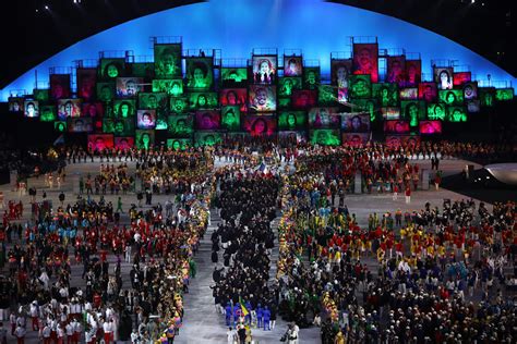 Photos Of The Rio 2016 Olympics Opening Ceremony The Atlantic
