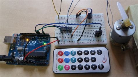 Arduino Based Remote Controlled Dc Motor Simple Projects All In One