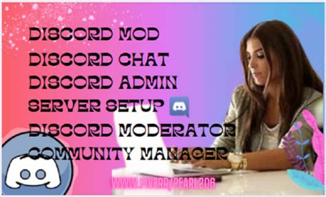 Be Your Active Discord Admin Community Manager Discord Moderator By