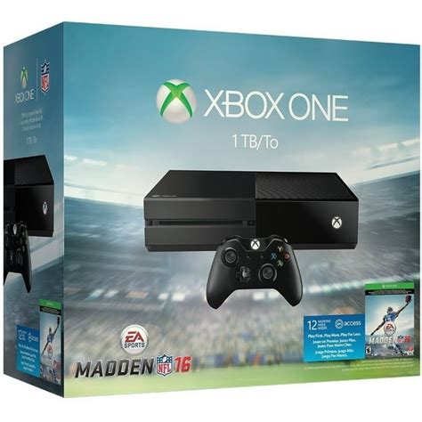 Xbox One 1tb Console Ea Sports Madden Nfl 16 Bundle