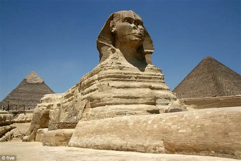 Has Egypt S Second Sphinx Been Found Statue That Has A Lion S Body With A Human Head Is Found