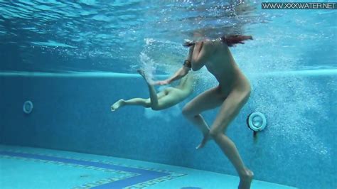 Lady And Lizzy Haven Underwater Fun