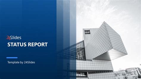 Project Status Report Template Free Powerpoint Template