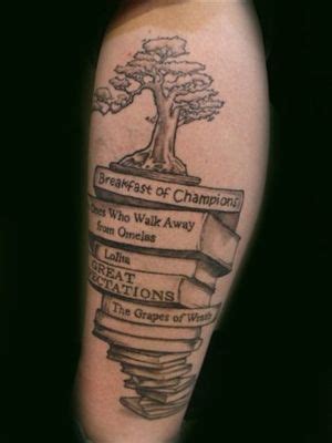 Open book tattoo book tattoo tattoos hand tattoos. Gallery For > Book And Tree Tattoos | Lark tattoo, Book ...
