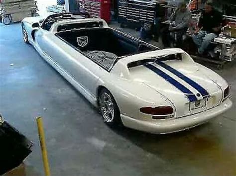This 25 Feet Long Dodge Viper Limo Is A One Off But Failed To Sell