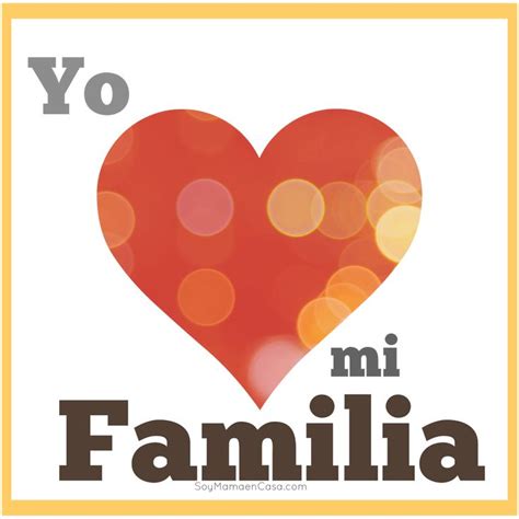 Compartí con el resto de las lectoras tu cartera estrella; Yo amo a mi familia #graficos #love http://soymamaencasa ...