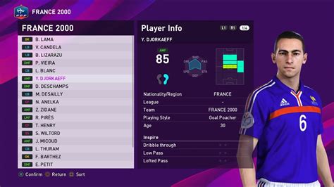 Zinedine zidane francia real madrid pes 2016 ps4. France 2000 Ft. Zidane, Henry - PES 2020 - YouTube