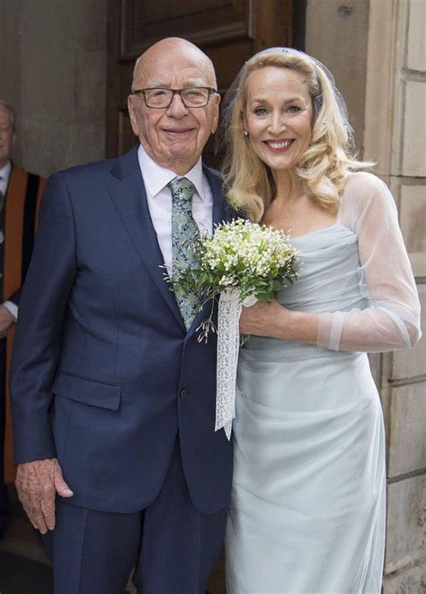 Here, in honor of hall's recent marriage to media tycoon rupert murdoch, we take a look back at the men in her life—for better or for worse. Jerry Hall reunites with ex Mick Jagger at son James ...