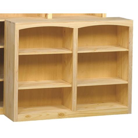 Pine Bookcases Solid Pine Bookcase With 4 Open Shelves Williams And Kay